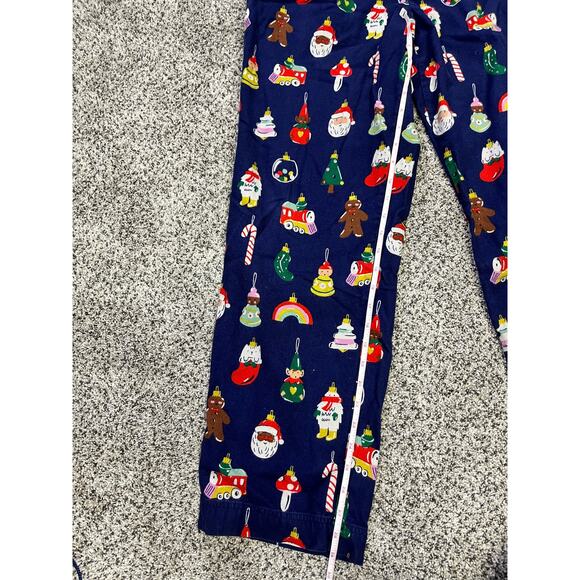 Hanna Andersson Women’s Christmas Holiday Pajama Pants Size L Heirloom Ornaments - Picture 7 of 9